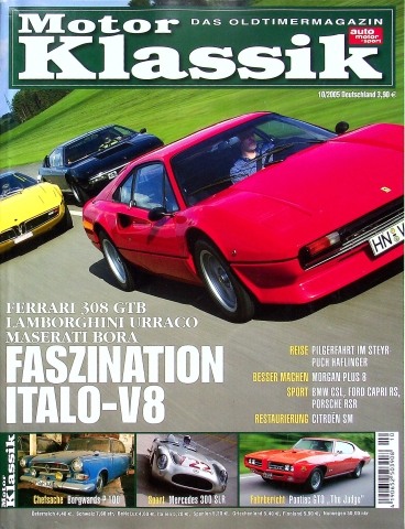 Deckblatt Motor Klassik (10/2005)